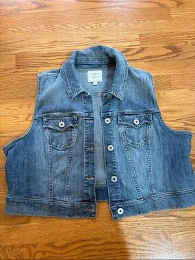 torrid Blue Denim Vest Jean Jacket